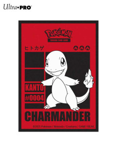 Pokemon Sleeves Charmander. Standard Size  - Pokemon Sleeves Charmander. Standard Size