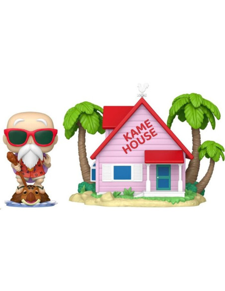 Funko Pop! Town Kame House W/ Master Roshi. Dragon Ball  - Funko Pop! Town Kame House W/ Master Roshi. Dragon Ball