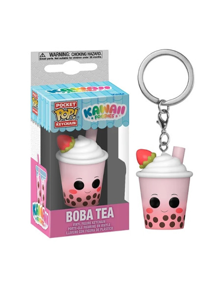 Llavero Pop. Boba Tea. Kawaii Foodies  - Llavero Pop. Boba Tea. Kawaii Foodies