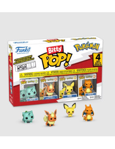 Funko Bitty Pop! 4 Figure Pack Pokemon Series 3  - 
