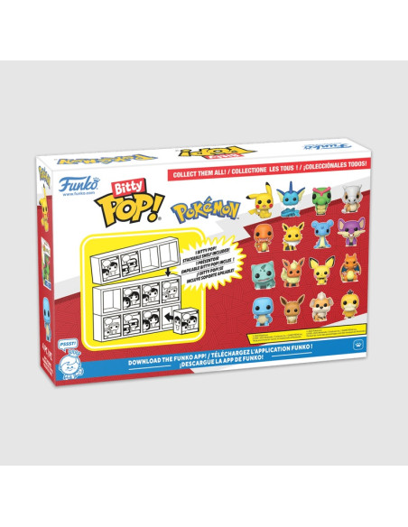 Funko Bitty Pop! Pack 4 Figuras Pokemon Series 3  - Funko Bitty Pop! Pack 4 Figuras Pokemon Series 3