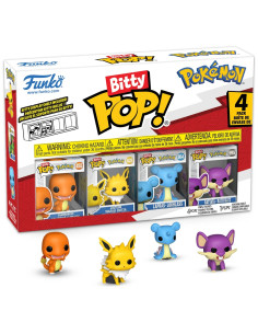 Funko Bitty Pop! Pack 4 Figuras Pokemon Series 4  - Funko Bitty Pop! Pack 4 Figuras Pokemon Series 4