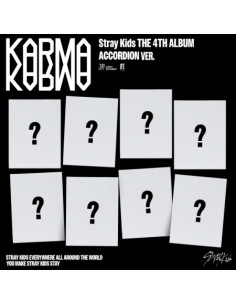STRAY KIDS - [KARMA] 4th Album ACCORDION  - STRAY KIDS - [KARMA] 4th Album ACCORDION8 Versiones: Bang Chan, Lee Know, Changbin, 