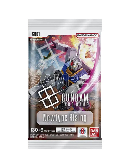 Gundam Newtype Rising GD01: Sobre (13) Inglés  - 30012+1 cartas por sobre