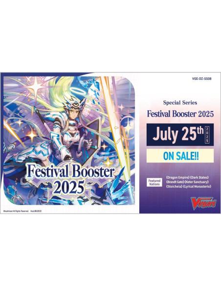 Cardfight!! Vanguard Festival Booster 2025 Special Series: Sobre (3)  - 