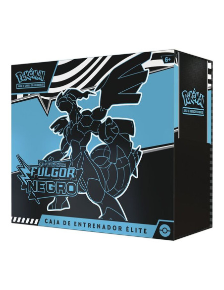 Scarlet and Violet 10.5 Black Bolt: Elite Trainer Box (Spanish)  - This box is perfect for players and collectors looking to sta