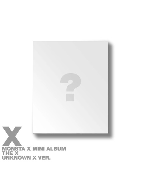 MONSTA X - [THE X] 13th Mini Album  - MONSTA X – [THE X] 13th Mini Album
4 Versions available: UNKNOWN X, UNDERDOG X, HELLO X, a