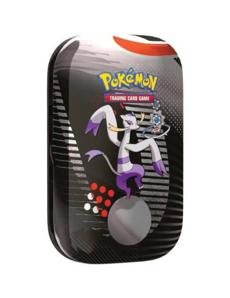 Scarlet & Violet 8.5 Black Bolt and White Flare: Mini tin Mienshao (Spanish)  - 1 Pokemon Black Bolt Booster Pack per Tin
1 Poke