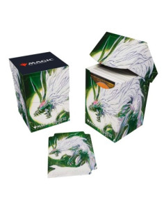 Final Fantasy x MTG. Deckbox 100+ Fenrir. Ultra Pro  - Final Fantasy x MTG. Deckbox 100+ Fenrir. Ultra Pro