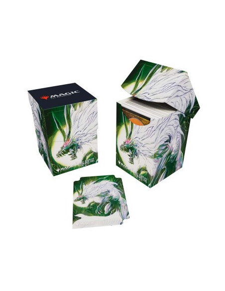 Final Fantasy x MTG. Deckbox 100+ Fenrir. Ultra Pro  - Final Fantasy x MTG. Deckbox 100+ Fenrir. Ultra Pro