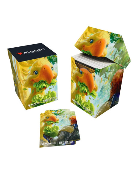 Final Fantasy x MTG. Deckbox 100+ Gysahl Greens. Ultra Pro  - Final Fantasy x MTG. Deckbox 100+ Gysahl Greens. Ultra Pro