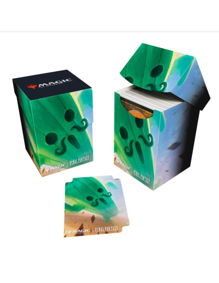 Final Fantasy x MTG. Deckbox 100+ Jumbo Cactuar. Ultra Pro  - Final Fantasy x MTG. Deckbox 100+ Jumbo Cactuar. Ultra Pro
