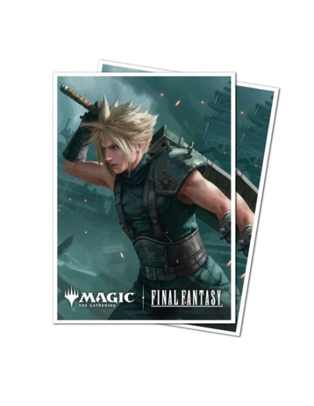 Fundas Apex Final Fantasy x MTG. Cloud. Ultra Pro  - Fundas Apex Final Fantasy x MTG. Cloud. Ultra Pro
105x Fundas tamaño Estánd