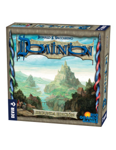 Dominion. Segunda Edición  - Dominion es un juego de cartas en el cual construyes tu propio mazo y creas tu propio reino. Reclut