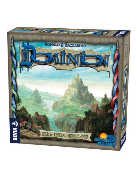 Dominion. Segunda Edición  - Dominion es un juego de cartas en el cual construyes tu propio mazo y creas tu propio reino. Reclut