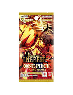 One Piece The Best Vol.2 PRB02: Booster Pack (5) Japanese  - One Piece The Best Vol.2 PRB02: Booster Pack (5) Japanese
