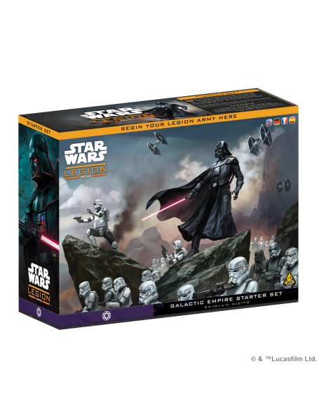 Star Wars LEGIÓN: Galactic Empire Starter Set + Figura PROMO  - 
