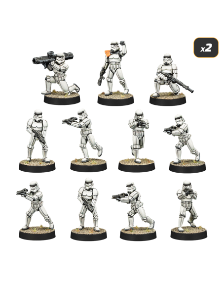 Star Wars LEGIÓN: Galactic Empire Starter Set + Figura PROMO  - 
