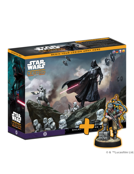 Star Wars LEGIÓN: Galactic Empire Starter Set + Figura PROMO  - 
