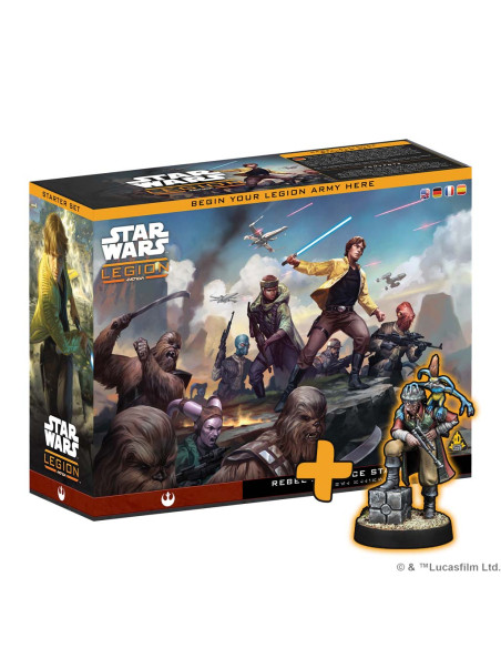 Star Wars LEGIÓN: Rebel Alliance Starter Set + Figura PROMO  - 
