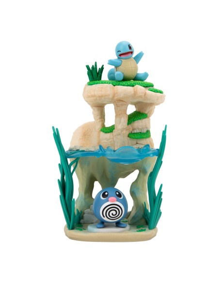 Figura Pokemon Lago de la Ribera. Poliwag y Squirtle  - Pokemon Lago de la Ribera. Poliwag y Squirtle