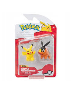 Figure Pokemon. Pikachu And Tepig.  - Figure Pokemon. Pikachu And Tepig.