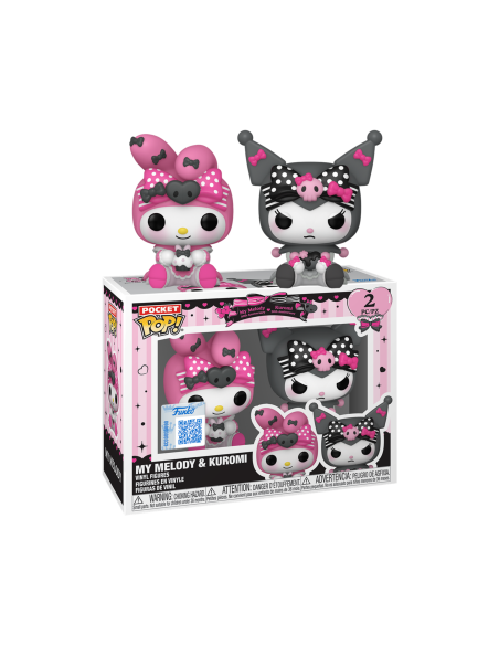 Llavero Pop My Melody Y Kuromi.  - 