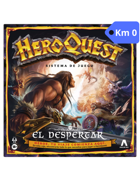 HeroQuest El Despertar. KM0  - Juego de mesa abierto con material interior nuevo y precintado
¡Como nuevo! Este juego de mesa ha