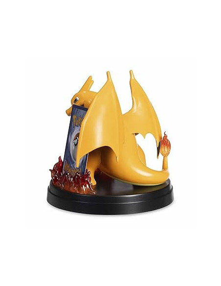 Figura Charizard Ex. Con Expositor De Carta.  - 