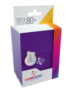 Deck Holder 80+ Purple/Morado. Gamegenic  - Deck Holder 80+ Purple/Morado. Gamegenic