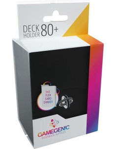 Deck Holder 80+ Negro. Gamegenic  - Deck Holder 80+ Negro. Gamegenic