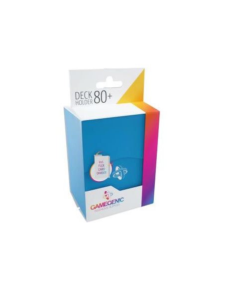 Deck Holder 80+ Azul. Gamegenic  - Deck Holder 80+ Azul. Gamegenic