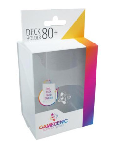 Deck Holder 80+ Transparente / Clear. Gamegenic  - Deck Holder 80+ Transparente. Gamegenic