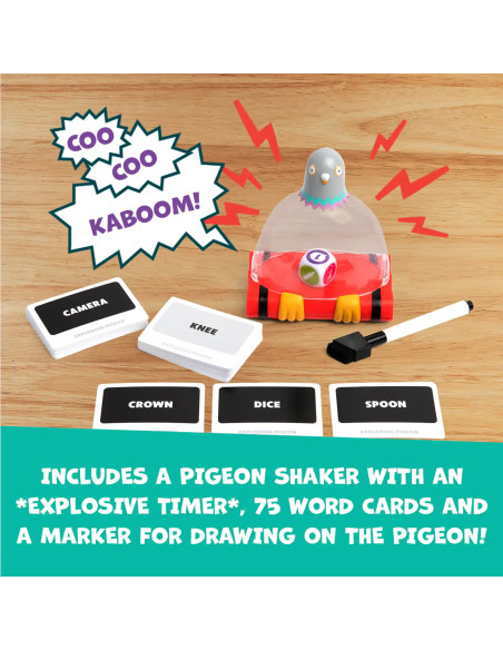 Exploding Pidgeon. Juego de Mesa  - 