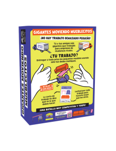 Gigantes Moviendo Mueblecitos. Un Juego de Exploding Kittens  - 
¡NO HAY TRABAJO DEMASIADO PEQUEÑO!

Tú y tus amigos sois gigant 2