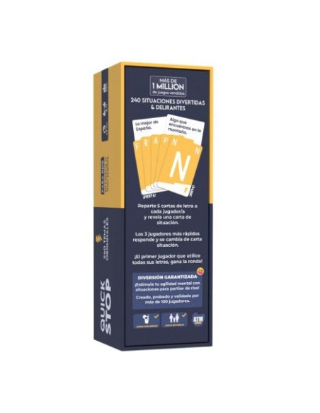 Quick Stop. Juego de Mesa  - 