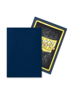 Dragon Shield Japanese Size Sleeves (59x86mm) - Midnight Blue Matte (60)  - Dragon Shield Japanese Size Sleeves (59x86mm) - Midn 2