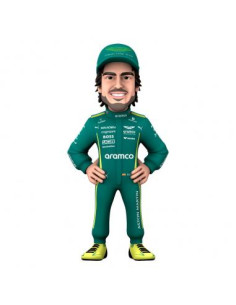 Minix Figurine Fernando Alonso. Aston Martin Formula 1  -  2