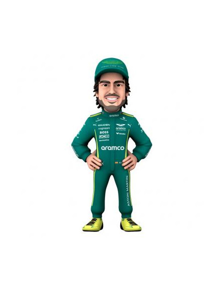 Minix Figurine Fernando Alonso. Aston Martin Formula 1  - 