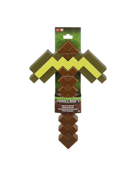 Golden Pickaxe. Minecraft  - Réplica basada en el videojuego "Minecraft".