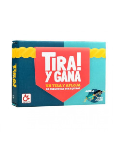 Tira y Gana  - Un tira y afloja de preguntas por equipos

Dos equipos se enfrentan en un juego de preguntas en un tira y afloja.