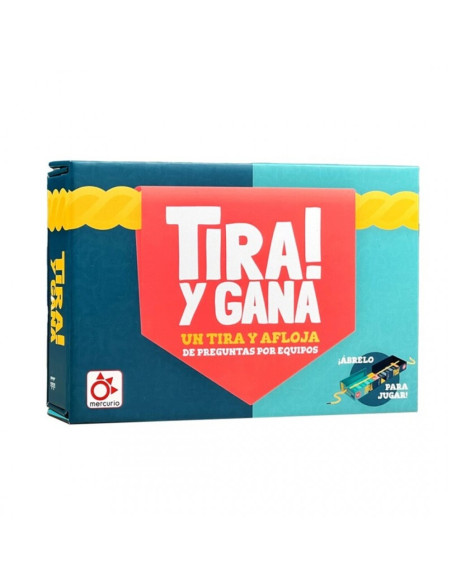 Tira y Gana  - Un tira y afloja de preguntas por equipos

Dos equipos se enfrentan en un juego de preguntas en un tira y afloja.