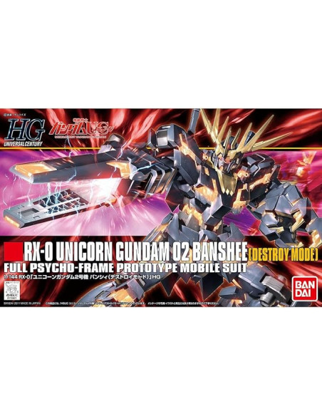 HGUC BANSHEE DESTROY MODE 1/144  - 
