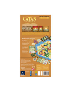 Catan: Ciudades y caballeros Expansión 5-6 Jugadores  - Expansión que da la posibilidad de jugar a Ciudades y Caballeros con 5 o 2