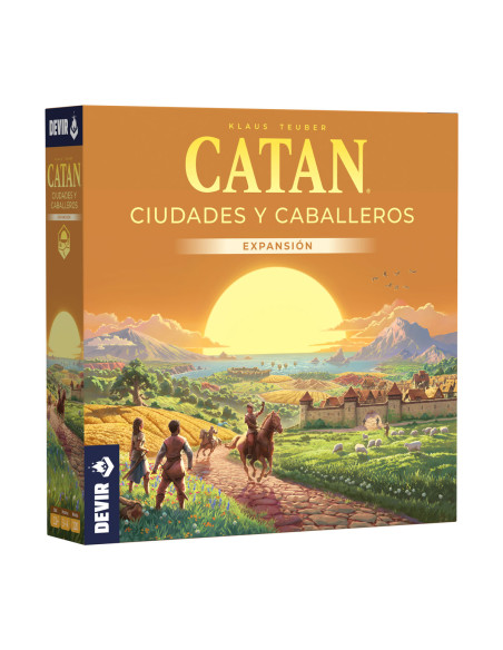 Catan: Ciudades y Caballeros  - Los Colonos de Catan: Ciudades y Caballeros, es una ampliación del juego Colonos de Catan, que e