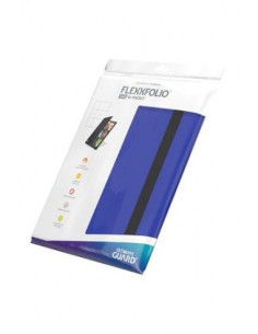 Ultimate Guard FlexxFolio 360 - 18 Bolsillos Azul  - Ultimate Guard FlexxFolio 360 - 18 Bolsillos Azul