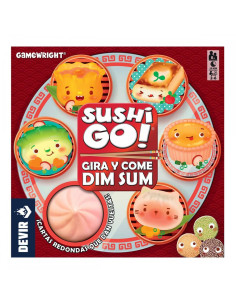 Sushi Go! Gira y Come Dim Sum  - Sushi Go Dim Sum es un juego de mesa que te ofrece una deliciosa vuelta de tuerca al clásico ju