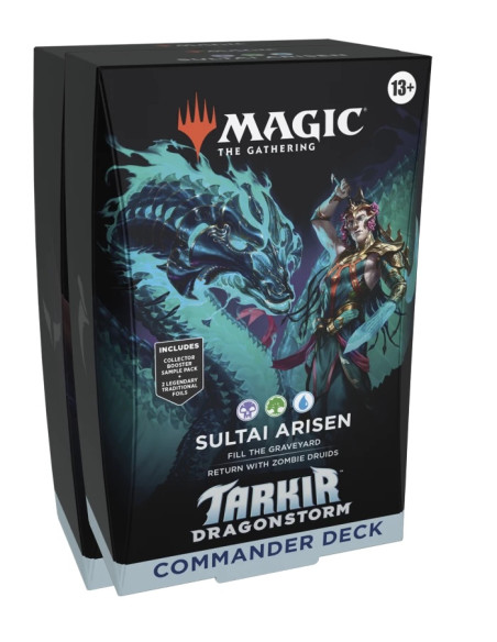 Tarkir Tormenta Dracónica: Mazo Commander Alzamiento de los Sultai (Inglés) Magic The Gathering  - 