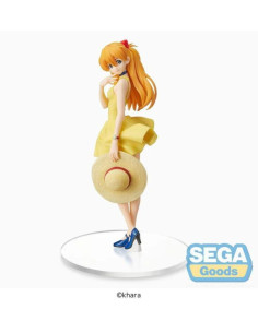 Figura Asuka Summer Dress. Rebuild of Evangelion Luminastra  - Figura Asuka Summer Dress. Rebuild of Evangelion Luminastra