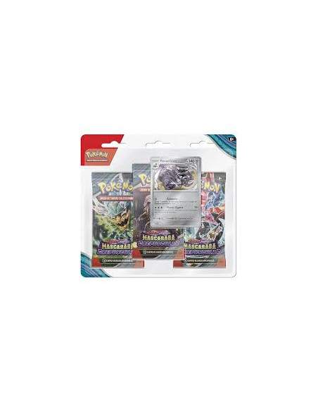 Escarlata y Púrpura 6 Mascarada Crepuscular: Snorlax 3-Pack Blister (Español)  - 